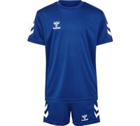Set maglietta + pantaloncini per bambini Hummel Logo Bleu 14 anni
