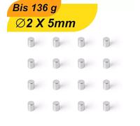 Set magneti al neodimio N42 dischi magnetici parallelepipedo autoadesivo...