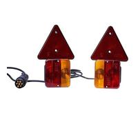 Set Magneti Luci Posteriori Indicatori 12V Rimorchio Trattore Escavatore Trailer