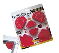 Set Magneti Saldatura a Triangolo - Porta di Saldatura Magnetica per Tubi e | Supporto Angolare 45° 90° 135° per Posizionamento Mani Libere, Utensili da Lavoro Saldatore