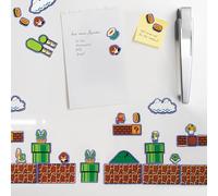 Set Magneti Super Mario con 80 Icone e Personaggi Magnetici, Crea i Tuoi Livelli, Prodotto Ufficiale Nintendo