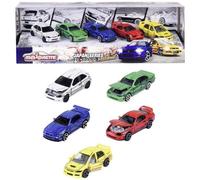 Set Majorette Japan Series 5 Macchinine Miniatura 1/64 Porte Apribili