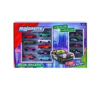 Set Majorette Neon Racer 13 Veicoli 1/64 Graffiti Neon