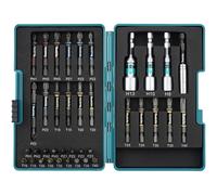 Makita Set di punte Impact Premier – 38 punte a torsione C ed E
