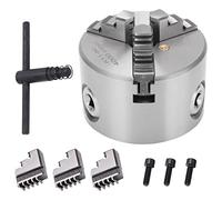 Set mandrini, 3 pollici SANOU K11-80 Tornio autocentrante a 3 griffe Mandrino 80 mm Diametro 0,07 mm Precisione Piccolo volume