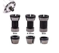 Set Mandrino Collettore Multi Misura per Router Elettrici 6pz Misure Compatibili