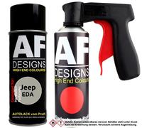 Set manico bombolette spray per Jeep EDA Light Graystone Perl vernice di...