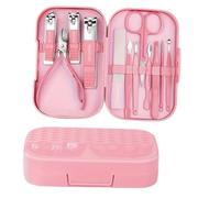 Set manicure, 12 pezzi forbici for unghie in acciaio inossidabile colorate strumenti for manicure set tagliaunghie pedicure cura tronchesino for cuticole kit da viaggio nail art, Strumenti Per La Cur