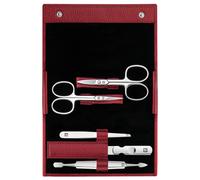 Set manicure 5 pezzi in rosso