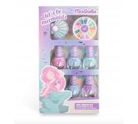 Set manicure bambina nail art unghie Martinelia 5 smalti 4 ml con adesivi e lima