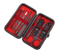 Set Manicure Completo Uomo Donna 10 Pezzi In Acciaio Inossidabile,