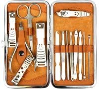 Set Manicure e Pedicure Professionale Kit Unghie Uomo Donna Set Pedicure 14 pcs