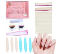 Set manicure - Kit professionale per unghie in polvere | Versatili strumenti per la cura delle unghie | Set completo per la cura e il restauro | Kit di bellezza portatile per ragazze donne e adulti