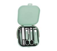 Set manicure Kit Tagliaunghie Manicure 7 In1 Set Pedicure Professionale Kit Toelettatura Uomini Uomini Strumenti per la cura delle unghie Kit per la cura delle unghie Grooming Con Custodia da viaggio