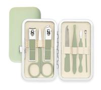 Set manicure, kit tagliaunghie, set tagliaunghie, kit per la cura delle unghie, kit per manicure professionale 8 in 1, per la cura della persona, strumenti per la cura della pedicure facciale in