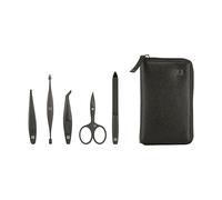 SET MANICURE/PEDICURE ZWILLING Astuccio per manicure in pelle Premium Black 5 pezzi