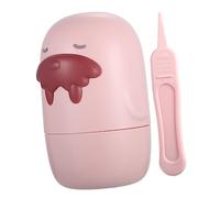 Set Manicure Ragazzo Ragazza Forbicina, Lima e Pinzette | Design a Tema Marina, Impugnatura Ergonomica a 45 Gradi, Custodia Inclusa, Cura Delicata