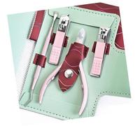 Set manicure unghie pinze 4PCS in acciaio inox pedicure cuticole trimmer con pusher unghie kit cura trimmer con pusher