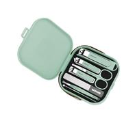 Set Manicure Unghie Tagliaunghie Kit Manicure 7 In1 Pedicure Professionale Set Grooming Kit Uomini Uomini Strumenti per la Cura Delle Unghie Set Manicure Viaggio