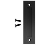 Set Maniglia Acciaio 8-3/5 \'\' Accessori Portello Nero Dito Piatto Hardware