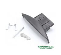 SET MANIGLIA OBLO NATIS BLACK LAVATRICE ARISTON INDESIT HOTPOINT C00372859