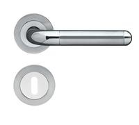 Set maniglia per porta modello Lignano Acciaio (ER 35)