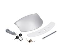 Set Maniglia Porta AEG 50277722000 Per Lavatrice 64 mm Argento 24 mm