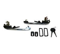 Set Maniglia Porta Anteriore Chrome per VW Golf Mk1 Mk2 Cabriolet Mk1 Caddy Mk1