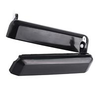 Set Maniglie Esterne per Porta Anteriore, Colore Nero, Adatte per Pick-up D21 Hardbody - Facile Controllo per gli Appassionati di Auto - 1 Paio di Maniglie in Plastica per Uso Esterno