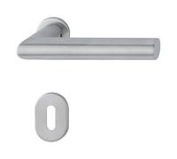 HOPPE AMSTERDAM - Maniglia per mini rosetta BB, spessore porta 40-50, acciaio INOX, 0