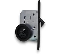 Set MANIGLIE per PORTA Interna in Legno a SCOMPARSA SCORREVOLE KIT Con SERRATURA