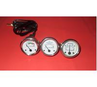 Set manometro Allis Chalmers Temp+ Oil Pr+ Amp - WD45 Dsl, D15 Dsl, D17 Dsl, D19