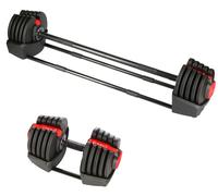 Set manubrio e bilanciere regolabile fino a 40 kg