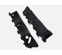 Set Manubrio E Staffa Nera Con Diametro Manico 22Mm 7/8"