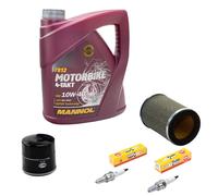 Set Manutenzione per Honda CB 500 PC32 1996-2003 Olio 4L Filtro Aria Candele