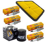 Set Manutenzione per Kawasaki ZXR 750 ZX750 1991-1992 Filtro Aria Olio Candele