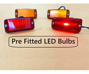 Set marcatori laterali (RH / LH) Suzuki Samurai SJ413 SJ410 anteriori e poste...