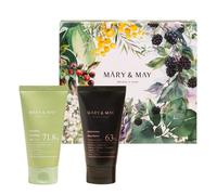 Set Mary&May: Crema gel lenitiva + Crema intensiva all'idebenone - 2 x 100 g