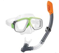 Set Maschera e Boccaglio da Snorkeling sub mare bambini adulti Intex 8 anni