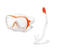 Set Maschera e Boccaglio da Sub per Snorkeling bambini adulti Intex 8 anni+