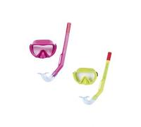 Bestway 24036-5 Maschera da snorkeling con boccaglio per bambini Glider, 3+ anni