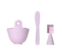 Set maschera viso con ciotola di miscelazione in silicone e strumenti Dichiarazioni di bellezza per uso domestico o cura professionale della pelle