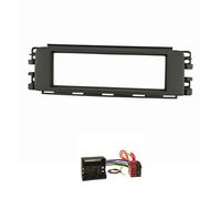 Set mascherina radio adatta per Smart ForFour 454 ISO adattatore cavo telaio ...