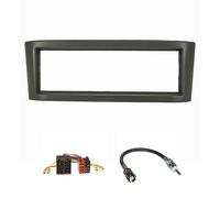 Set mascherina radio adatta per Smart Roadster / Coupé antracite supporto aut...
