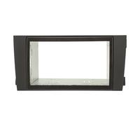 Set mascherina radio doppio DIN 2DIN adatta per telaio di montaggio Audi A6 C...