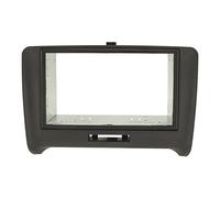 Set mascherina radio doppio DIN adatta per Audi TT 8J supporto telaio di mont...
