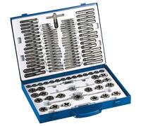 SET MASCHI E FILIERE IN ACCIAIO AL TUNGSTENO 110 PZ VALIGIA M2-M18 FERVI M218