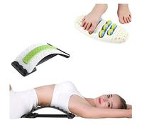 Set massaggiatore per trazione, collo, vita, schiena, piedi, correttore elastico per terapia magnetica, rilassa i muscoli e allevia il dolore (colore: set da 2 pezzi A3, dimensioni: vedi figura)