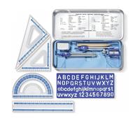 SET MATEMATICO STAEDTLER 557 10 NORIS CLUB - RIGHELLO COMPASSO PROTRATTORE