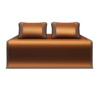 Set materasso estivo pieghevole in rattan e biancheria da letto traspirante per camera da letto e soggiorno sonnellini 180 x 200 cm ideale per il caldo comfort